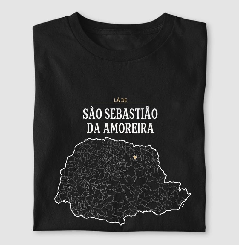 Camiseta Território de São Sebastião da Amoreira