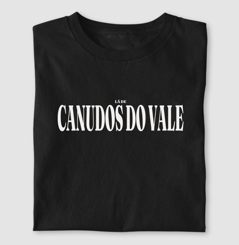 Camiseta Tipografia de Canudos do Vale