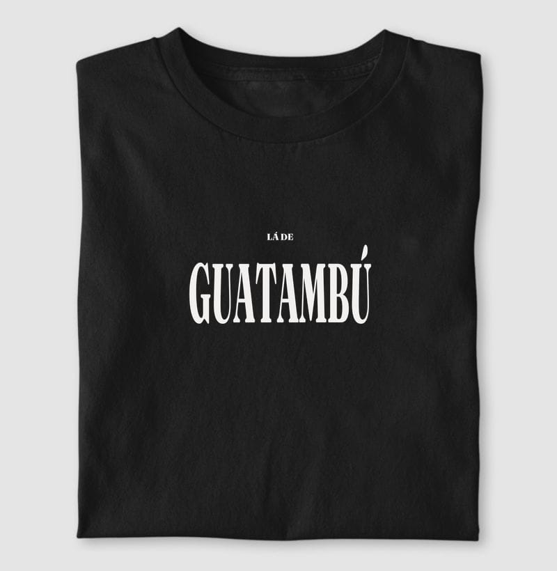 Camiseta Tipografia de Guatambú