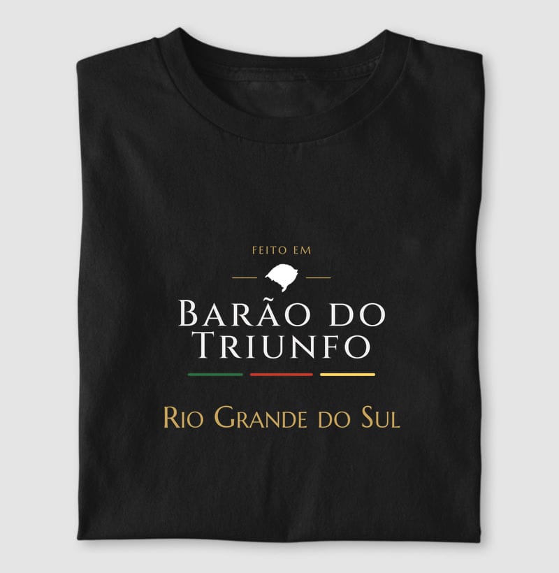 Camiseta Feito em de Barão do Triunfo