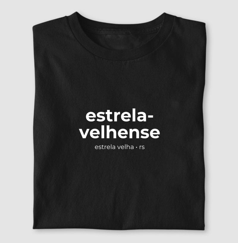 Camiseta Gentílico de Estrela Velha