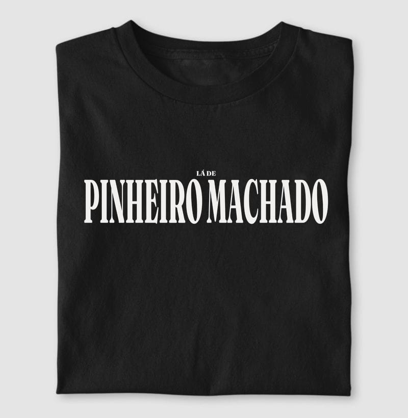 Camiseta Tipografia de Pinheiro Machado