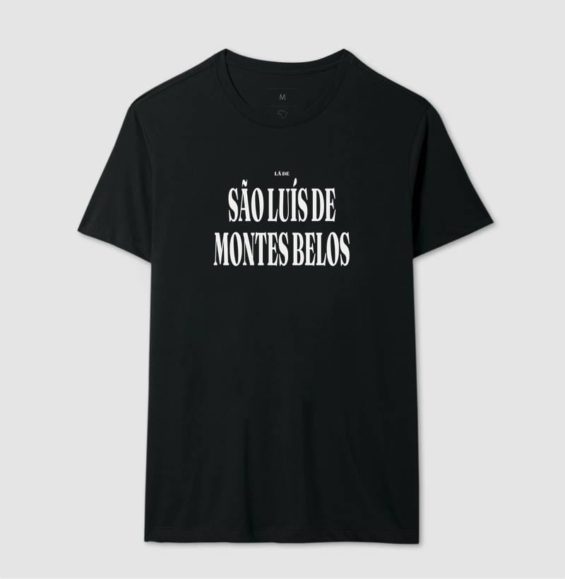 Camiseta Tipografia de São Luís de Montes Belos