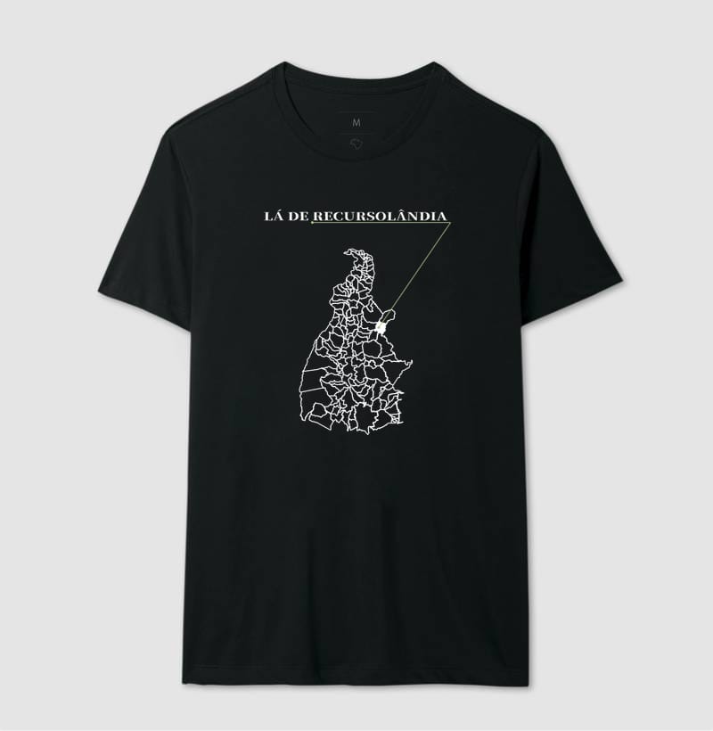 Camiseta Ponto de Origem de Recursolândia