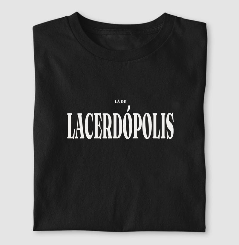 Camiseta Tipografia de Lacerdópolis