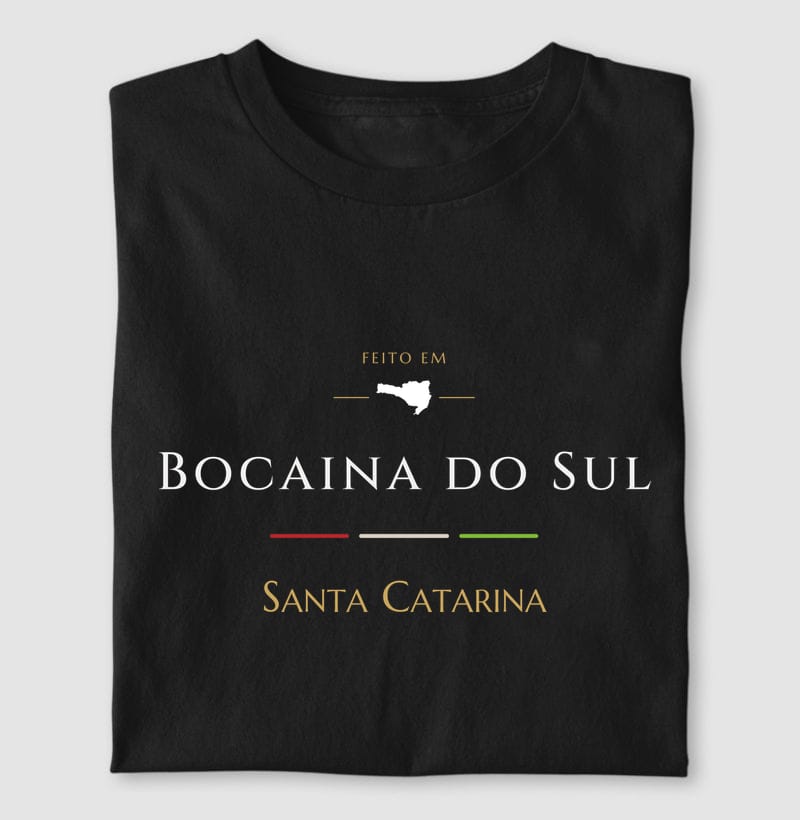Camiseta Feito em de Bocaina do Sul