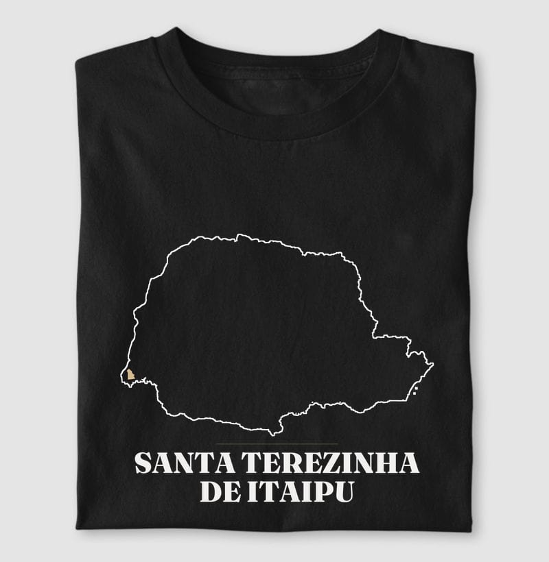 Camiseta Traço de Santa Terezinha de Itaipu