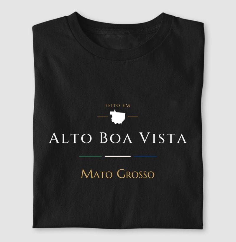 Camiseta Feito em de Alto Boa Vista