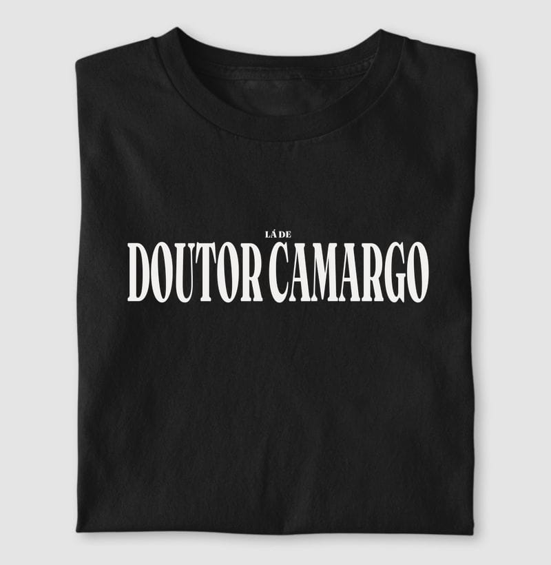 Camiseta Tipografia de Doutor Camargo