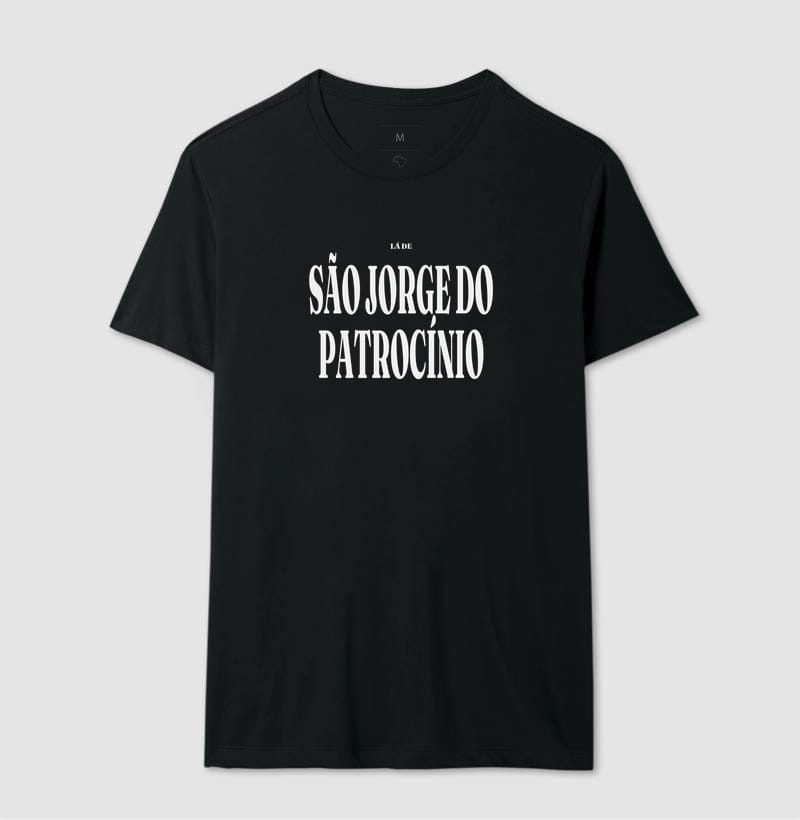 Camiseta Tipografia de São Jorge do Patrocínio