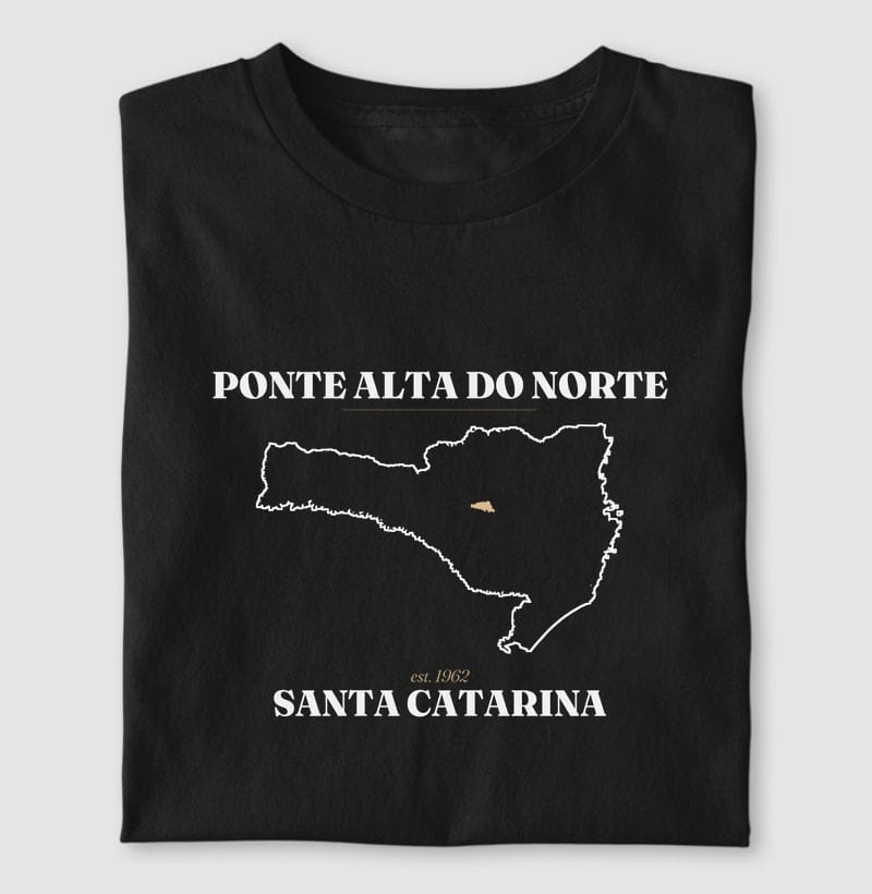Camiseta Legado de Ponte Alta do Norte