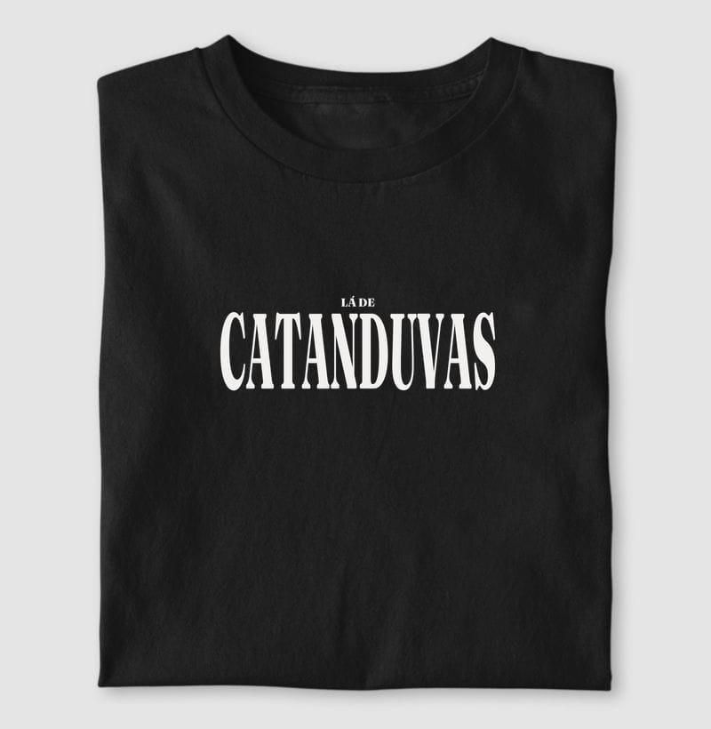 Camiseta Tipografia de Catanduvas
