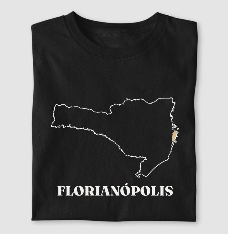Camiseta Traço de Florianópolis