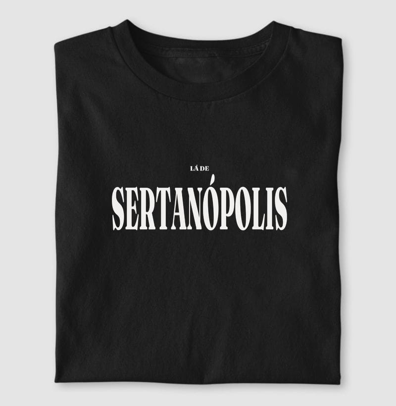 Camiseta Tipografia de Sertanópolis