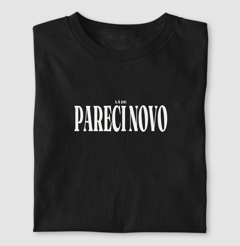 Camiseta Tipografia de Pareci Novo