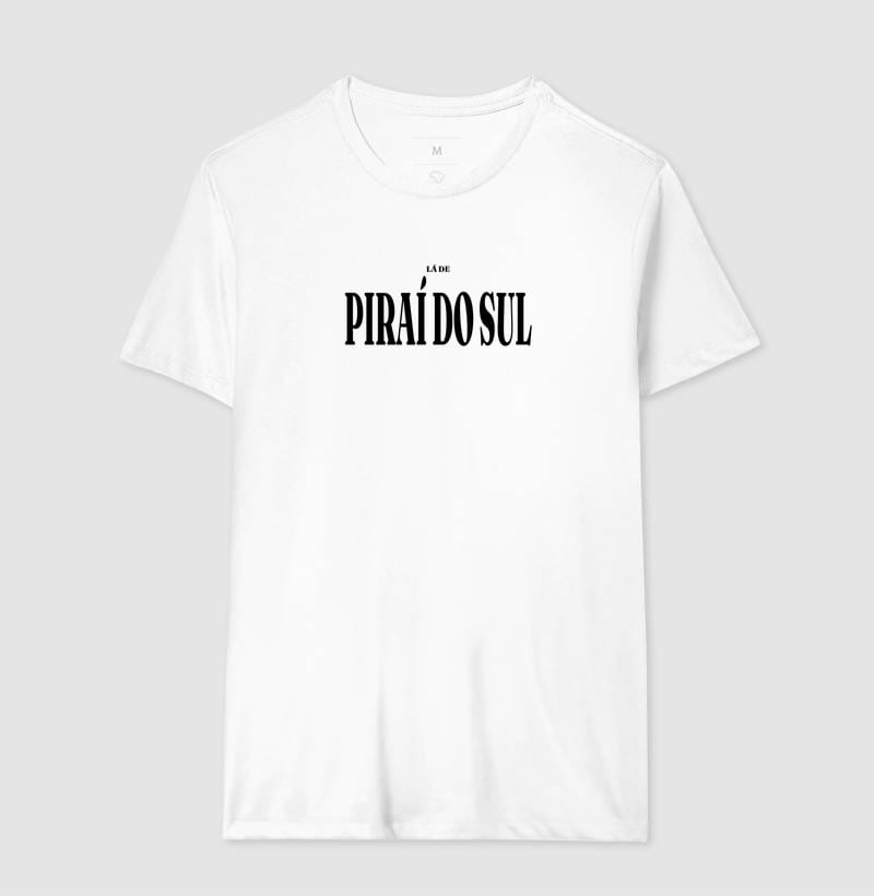 Camiseta Tipografia de Piraí do Sul