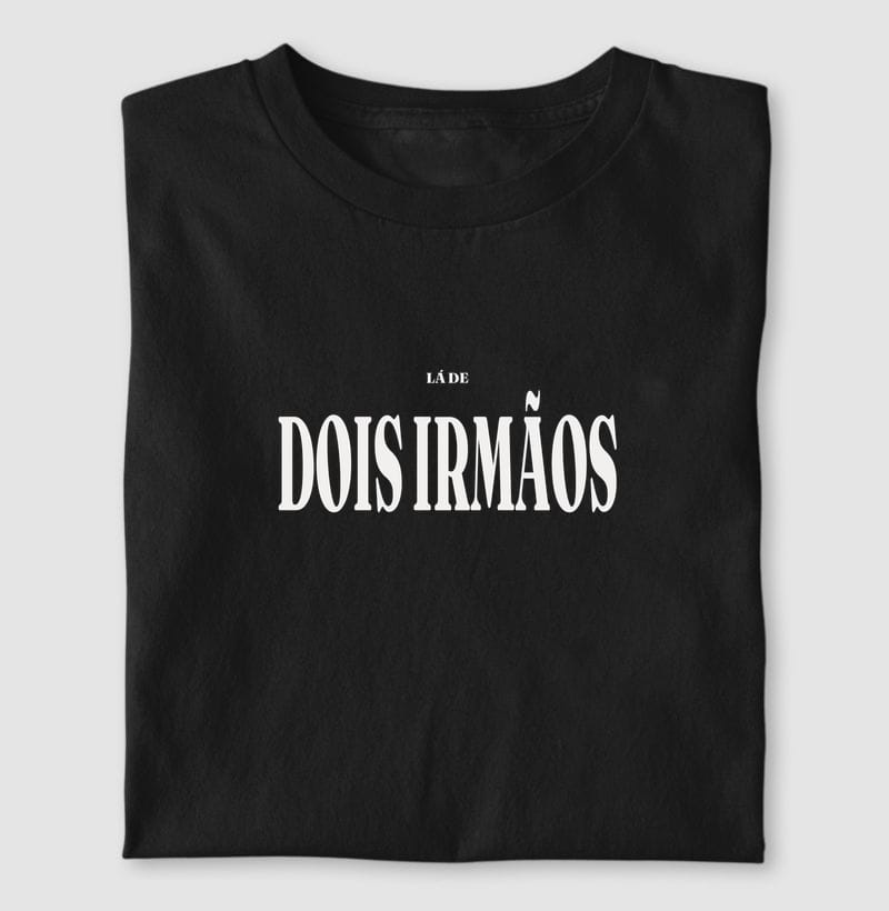 Camiseta Tipografia de Dois Irmãos