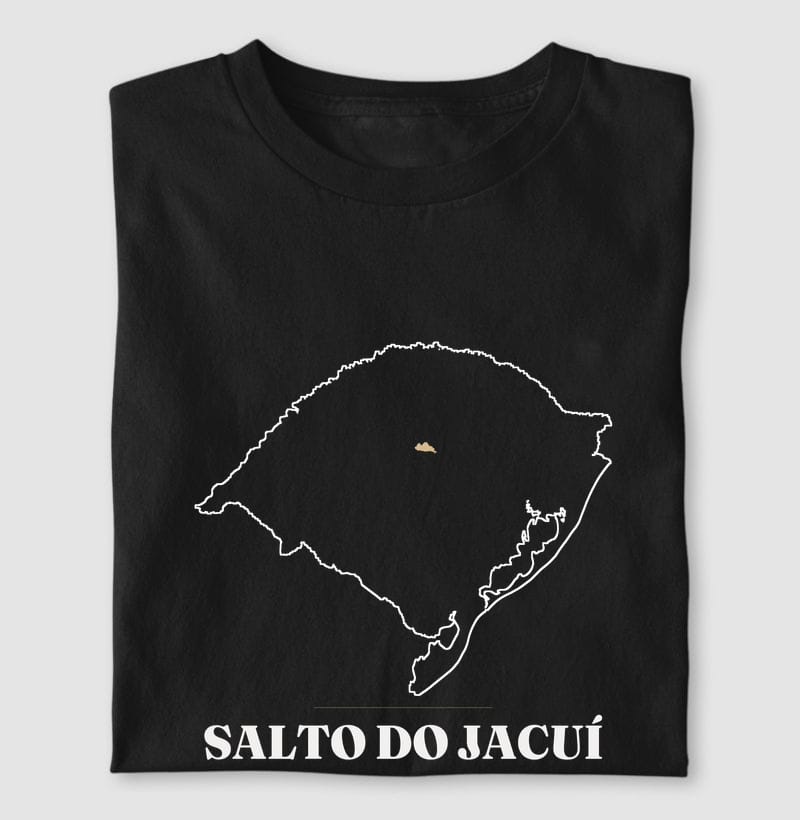Camiseta Traço de Salto do Jacuí
