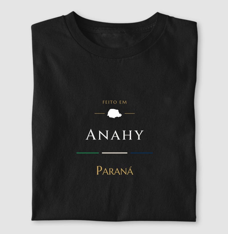 Camiseta Feito em de Anahy