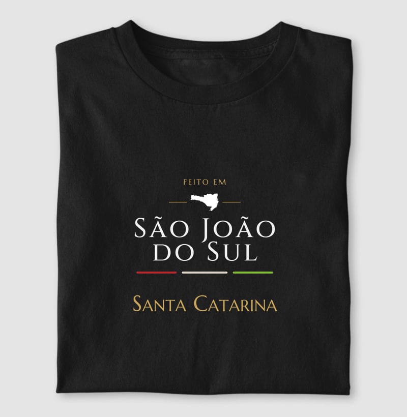Camiseta Feito em de São João do Sul
