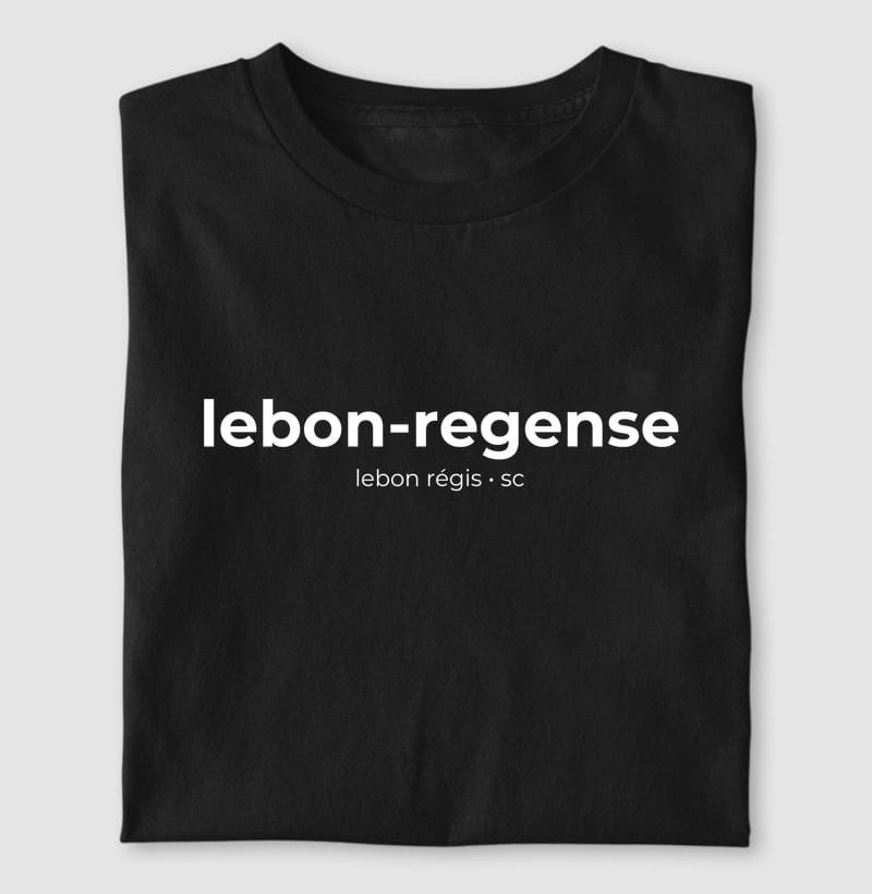 Camiseta Gentílico de Lebon Régis