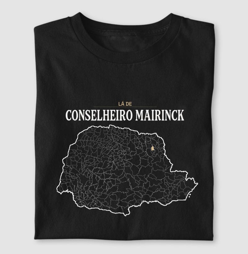Camiseta Território de Conselheiro Mairinck