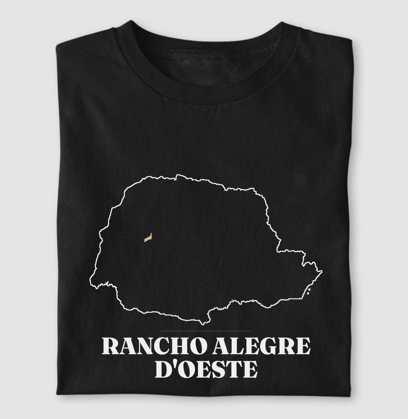 Camiseta Traço de Rancho Alegre D'Oeste