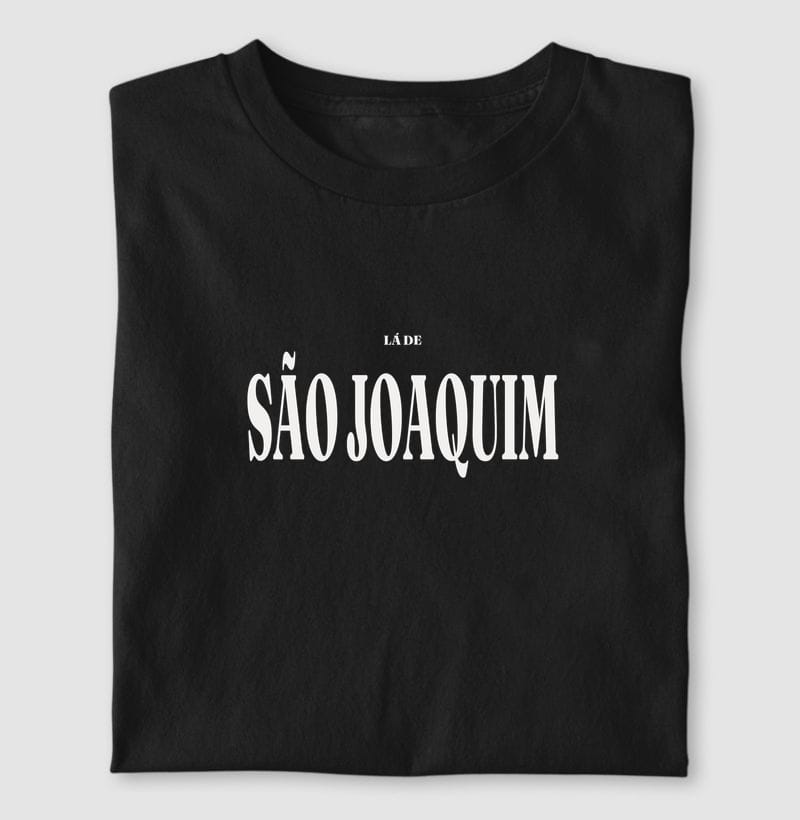 Camiseta Tipografia de São Joaquim