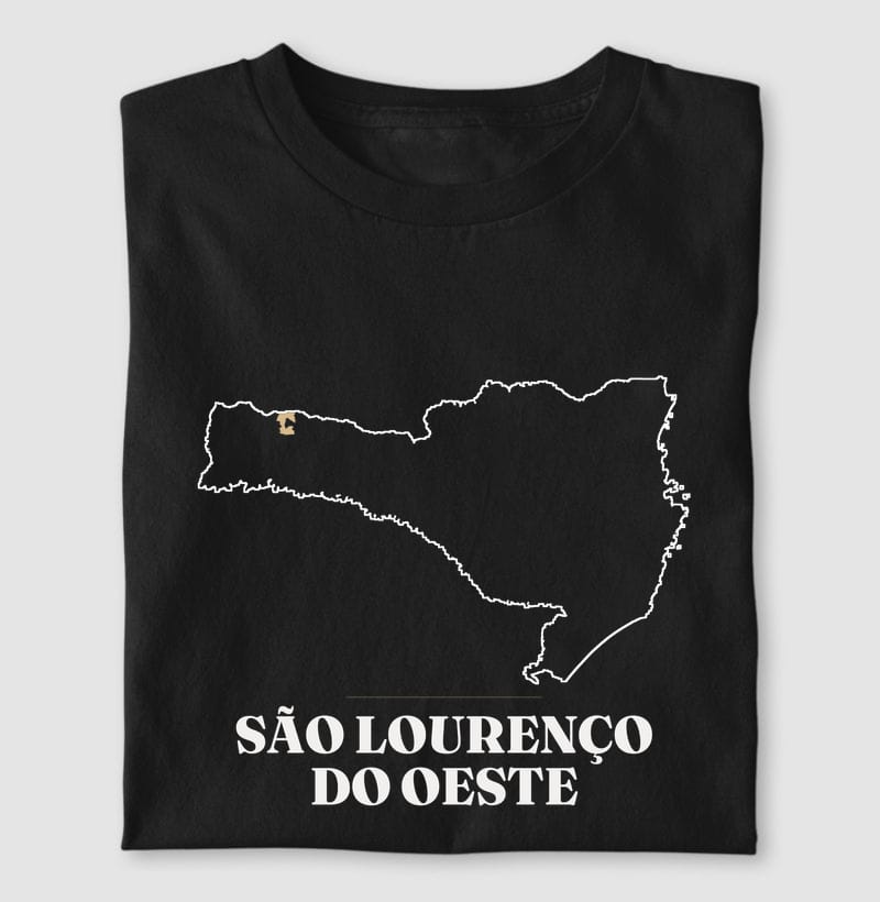 Camiseta Traço de São Lourenço do Oeste