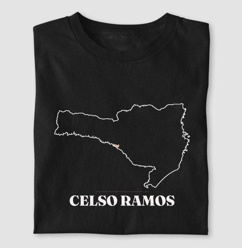 Camiseta Traço de Celso Ramos