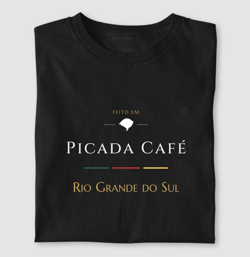 Camiseta Feito em de Picada Café