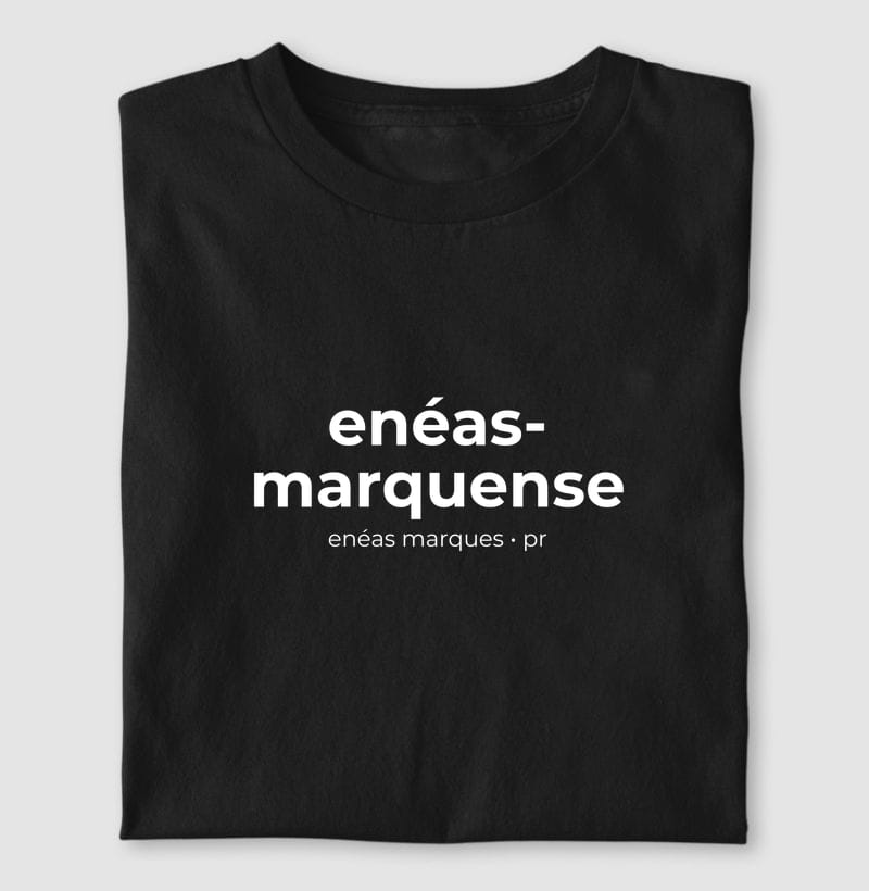 Camiseta Gentílico de Enéas Marques