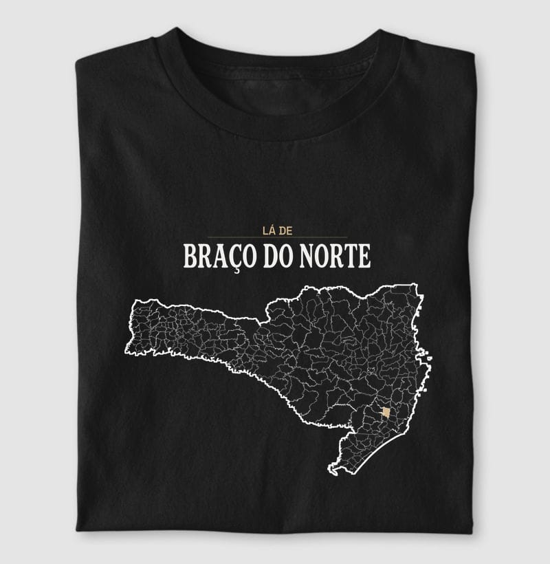 Camiseta Território de Braço do Norte