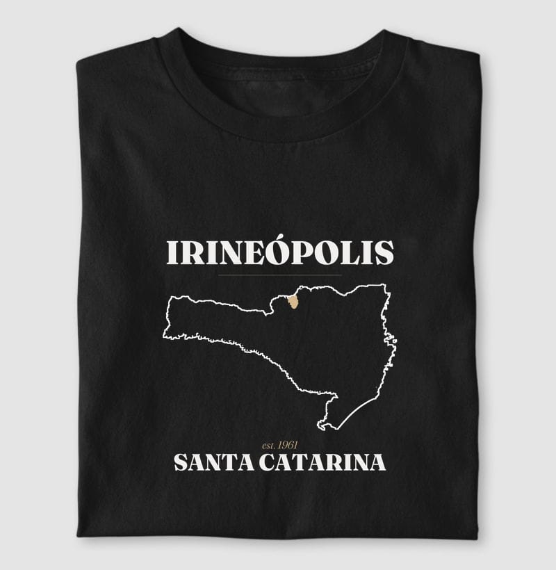 Camiseta Legado de Irineópolis