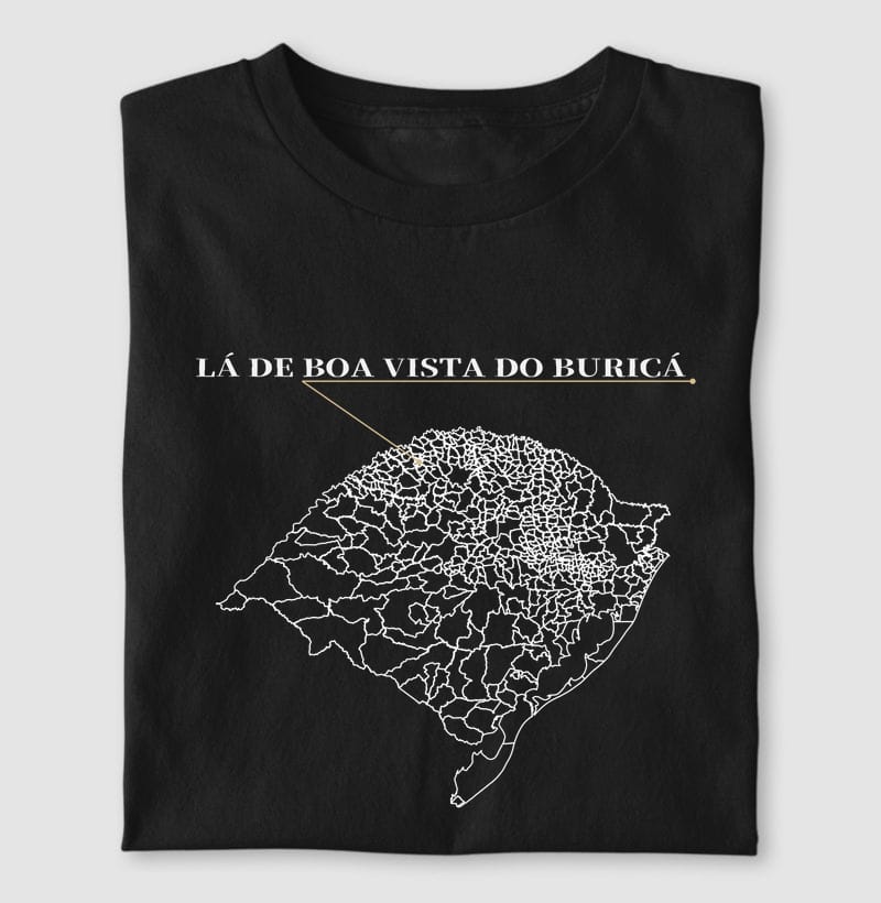 Camiseta Ponto de Origem de Boa Vista do Buricá