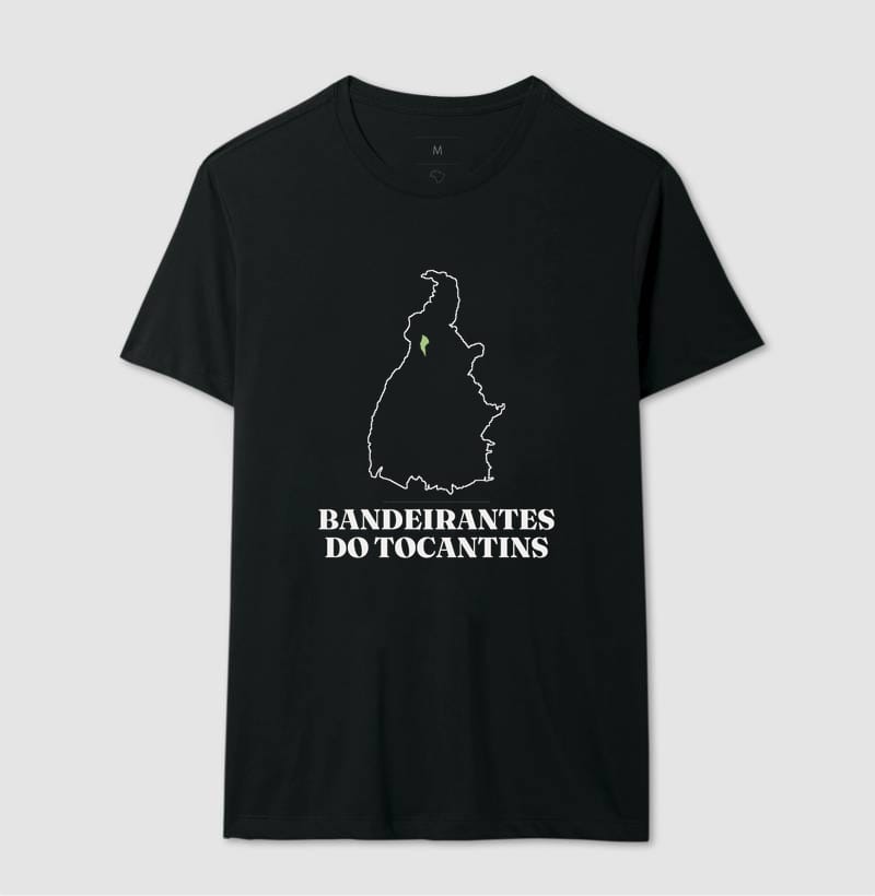 Camiseta Traço de Bandeirantes do Tocantins