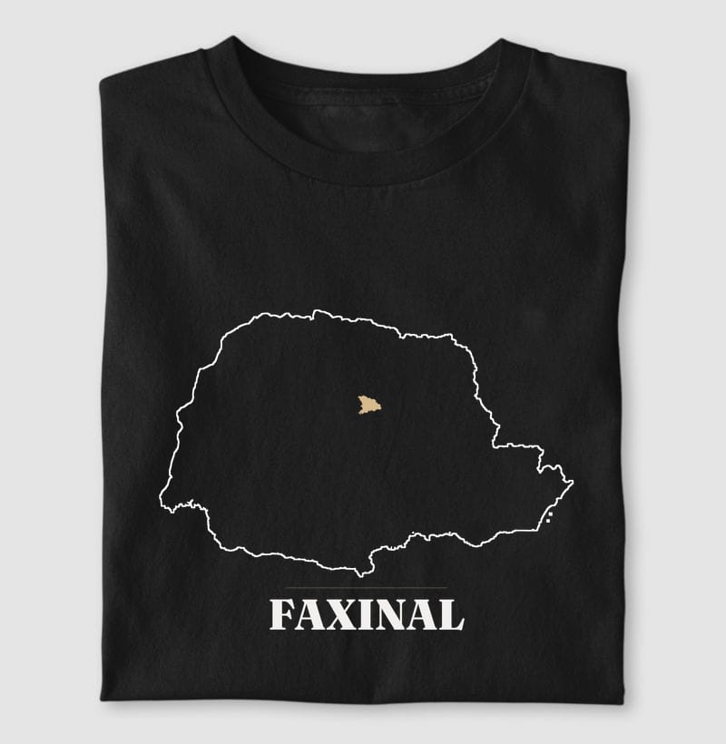 Camiseta Traço de Faxinal