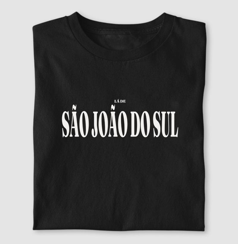 Camiseta Tipografia de São João do Sul