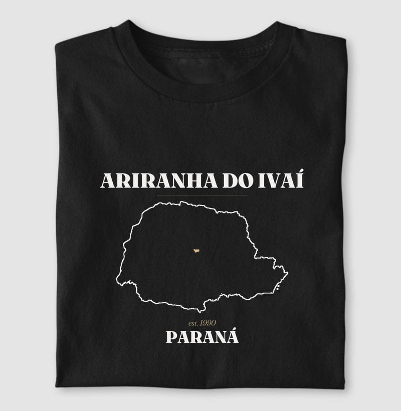 Camiseta Legado de Ariranha do Ivaí