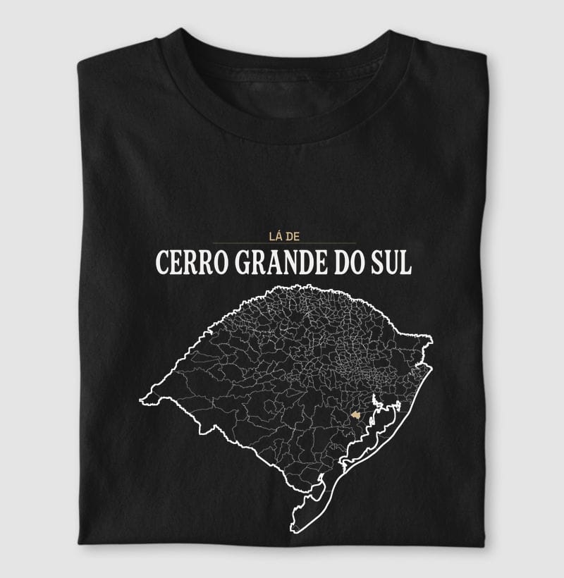 Camiseta Território de Cerro Grande do Sul