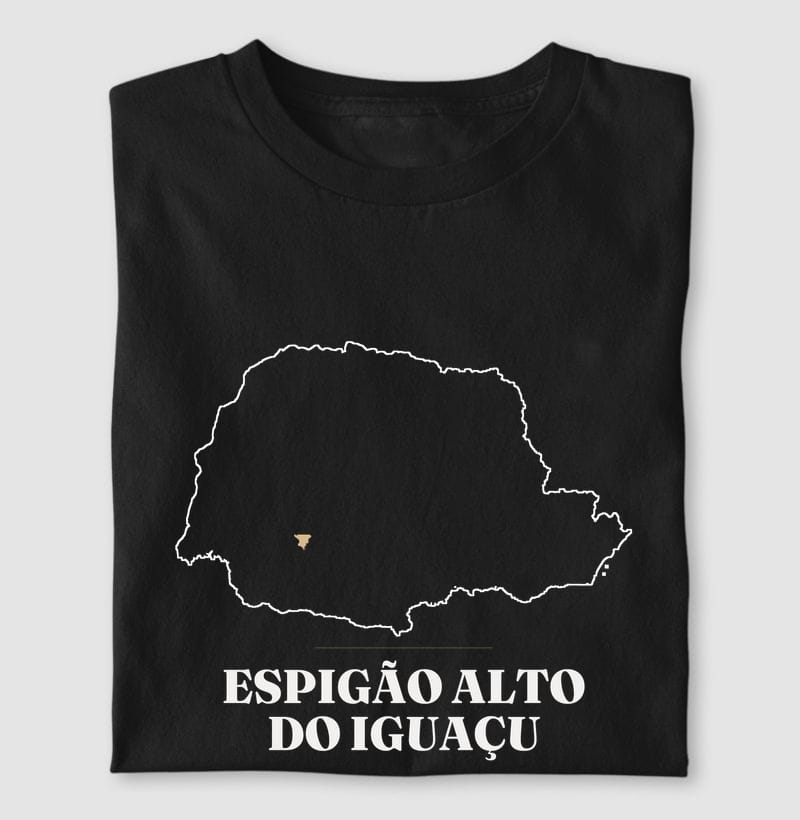 Camiseta Traço de Espigão Alto do Iguaçu