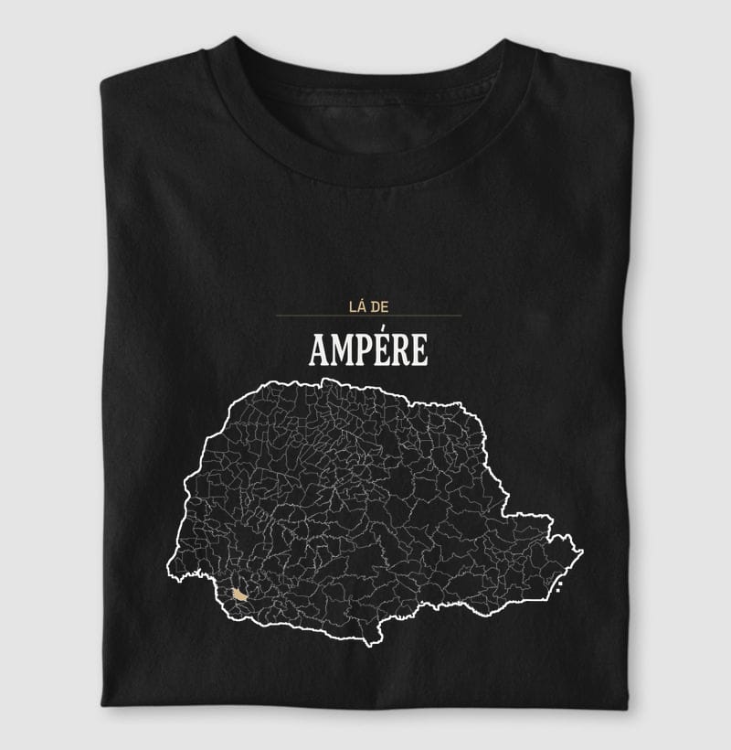 Camiseta Território de Ampére