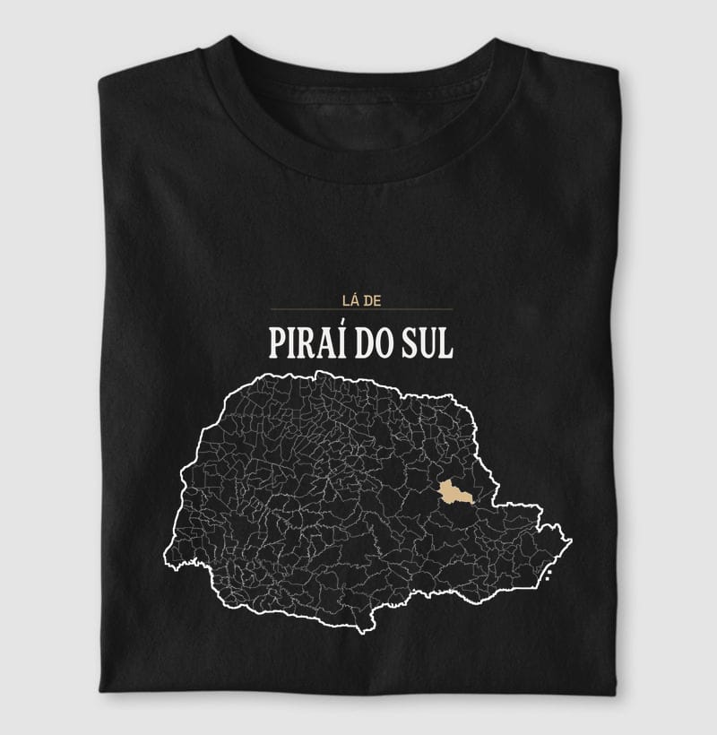 Camiseta Território de Piraí do Sul
