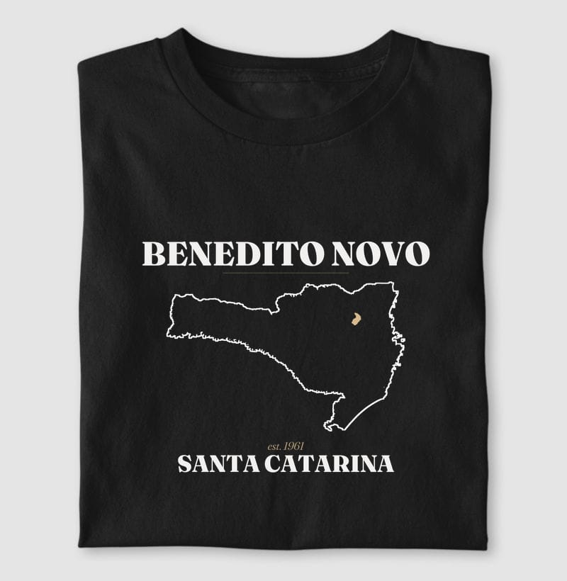 Camiseta Legado de Benedito Novo