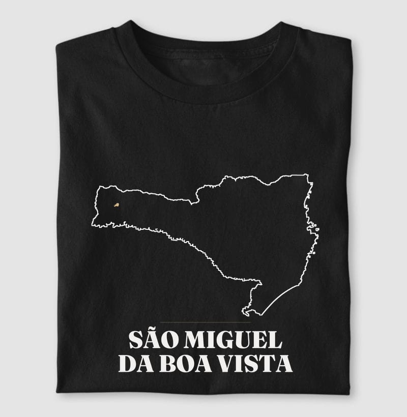 Camiseta Traço de São Miguel da Boa Vista