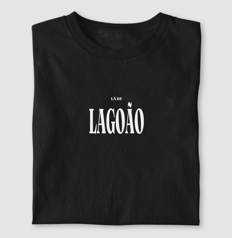 Camiseta Tipografia de Lagoão