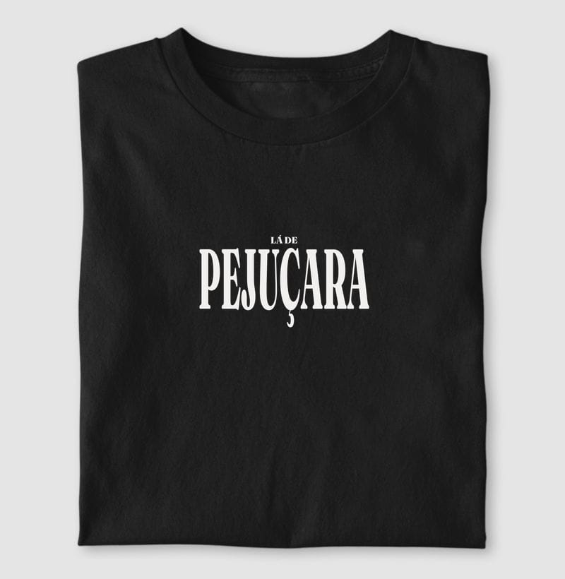 Camiseta Tipografia de Pejuçara