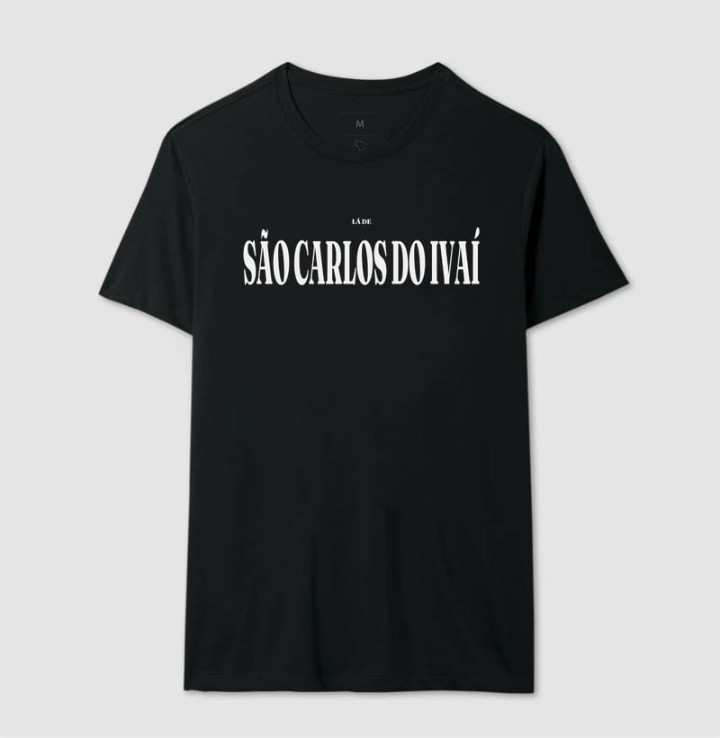 Camiseta Tipografia de São Carlos do Ivaí