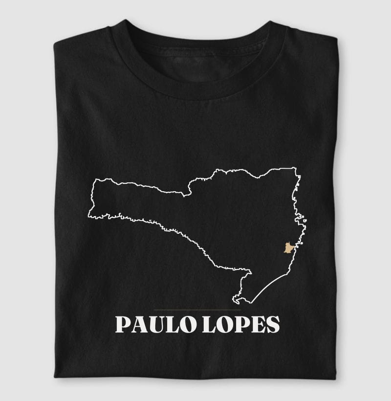 Camiseta Traço de Paulo Lopes