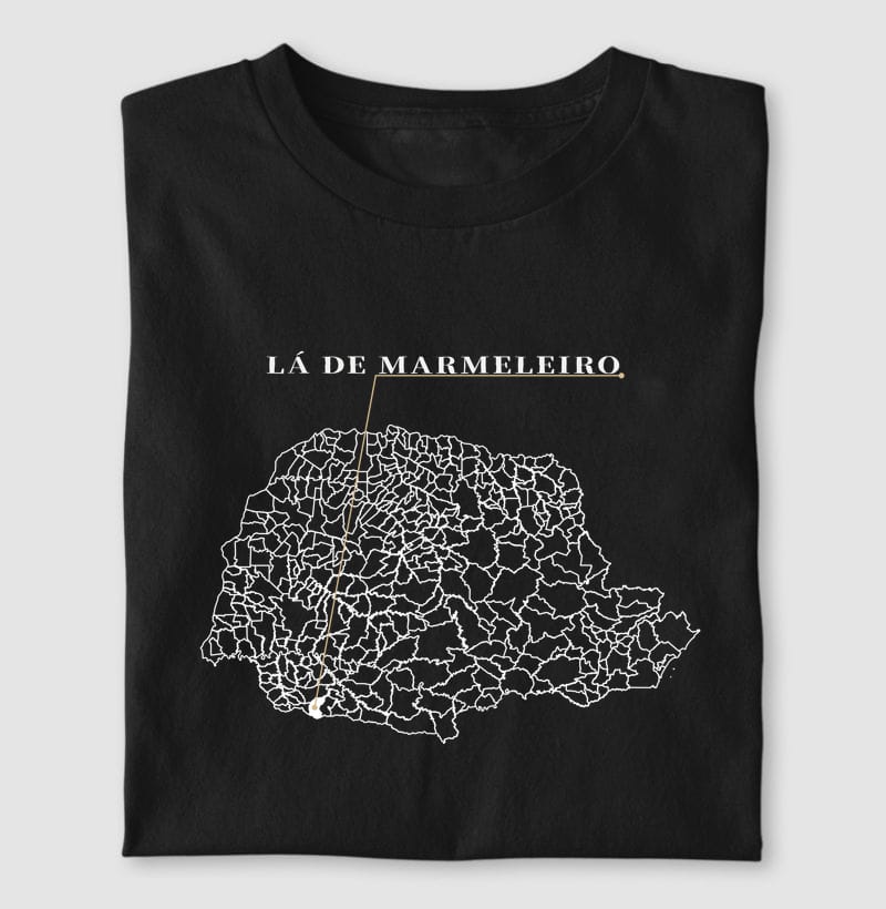 Camiseta Ponto de Origem de Marmeleiro